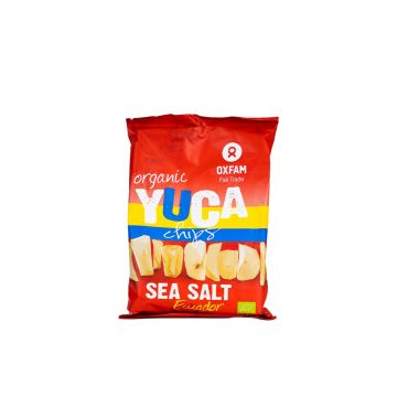 Bio Yucachips zout 