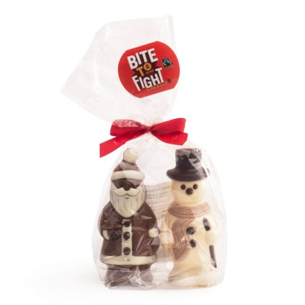 Kerst en Sneeuwman chocolade