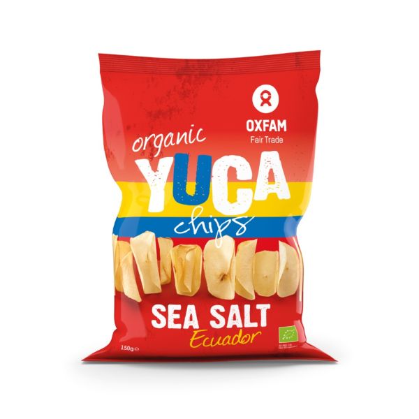Bio Yucachips zout 